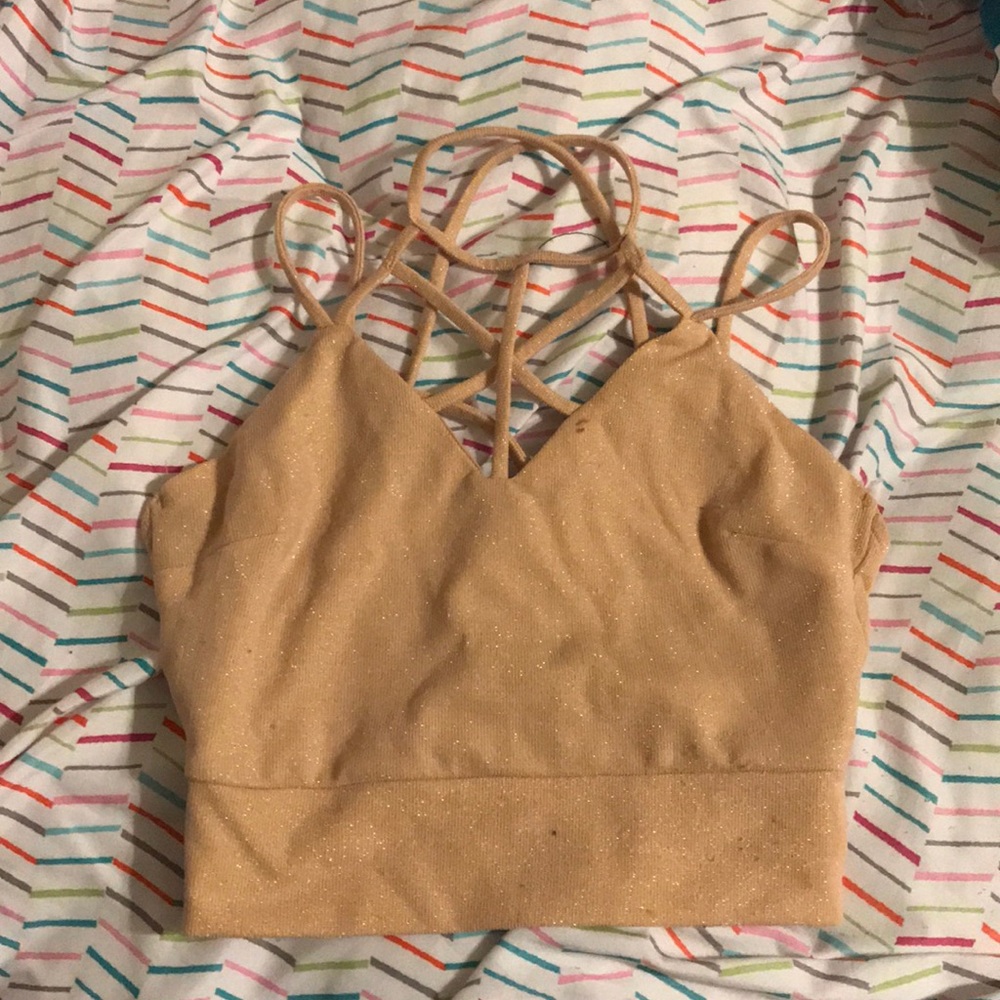 Lace crop top
